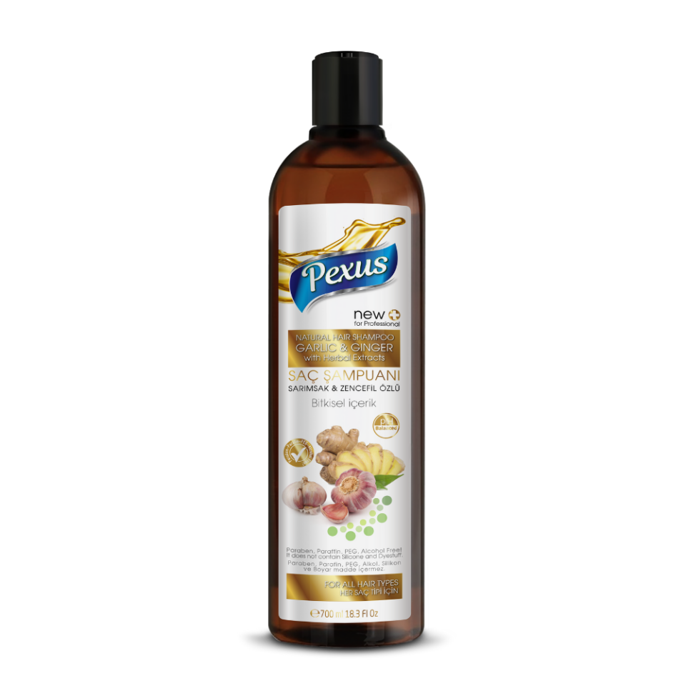 Pexus Şampuan Sarımsak ve Zencefil 400 Ml 24 Adet