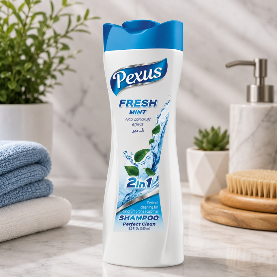 Pexus Saç Şampuanı Kepeğe Karşı Etki 600 Ml 12 Adet