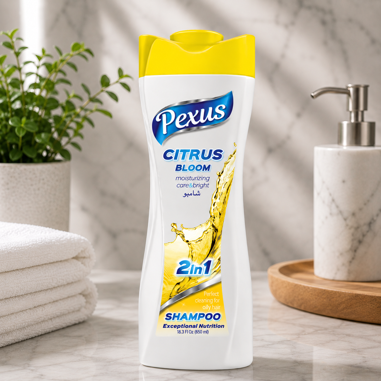 Pexus Saç Şampuanı Yağlı Saçlar 600 Ml 12 Adet