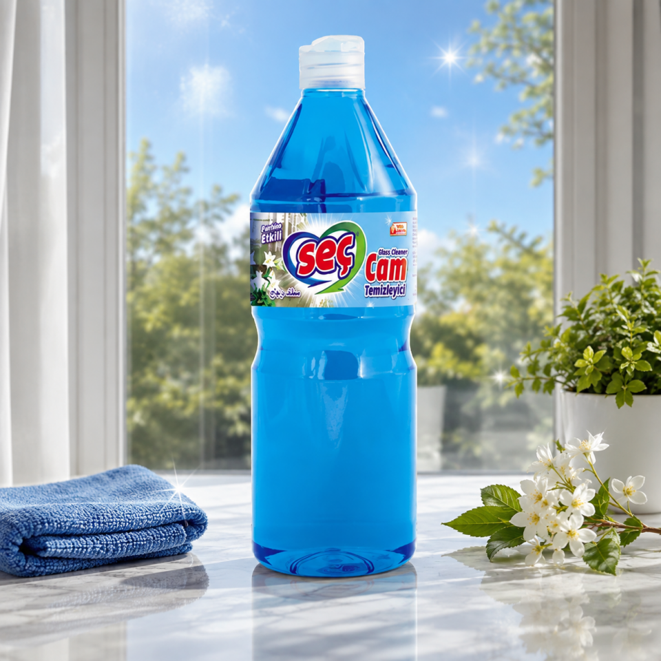 Seç Cam Temizleyici Sprey Blue 1000Gr 15 Adet