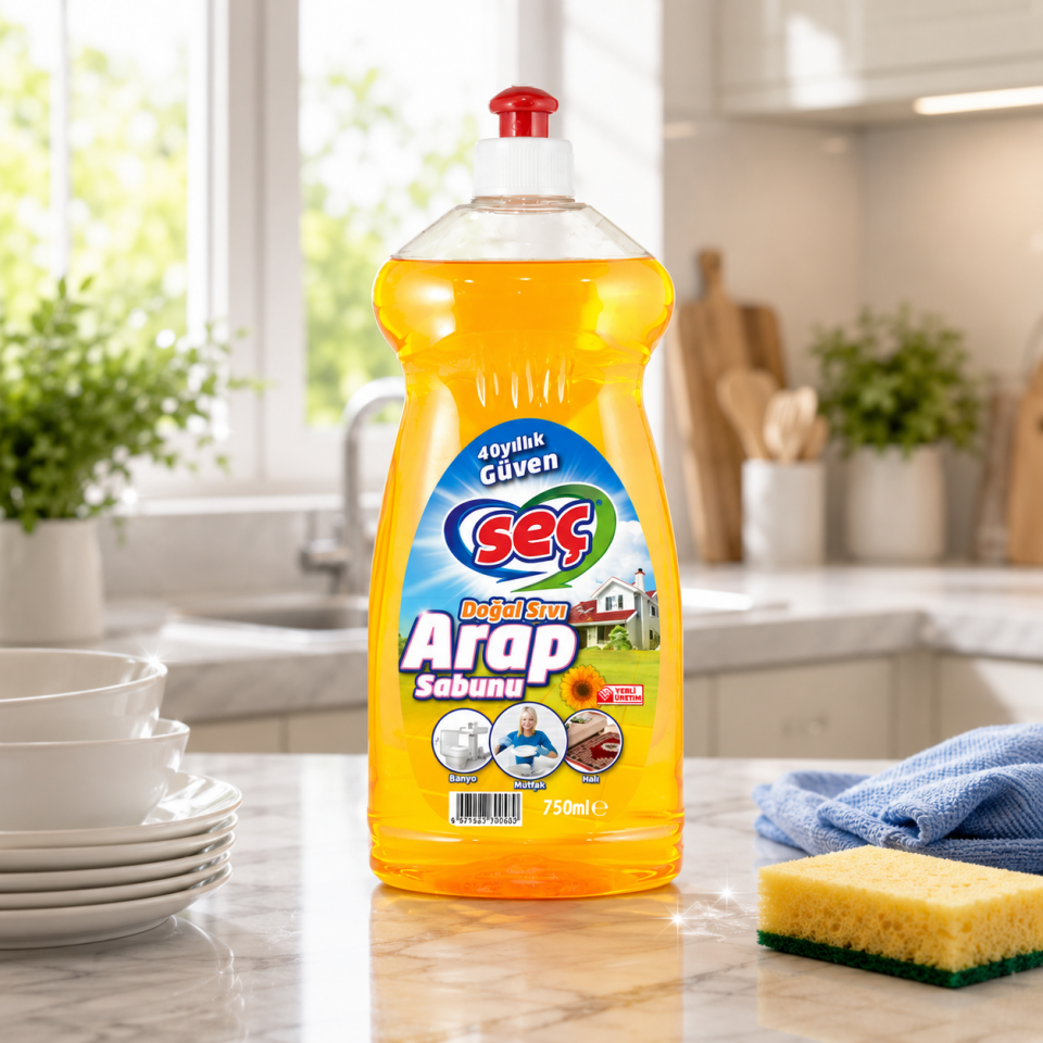 Seç Sıvı Arap Sabunu 750 Ml 12 Adet
