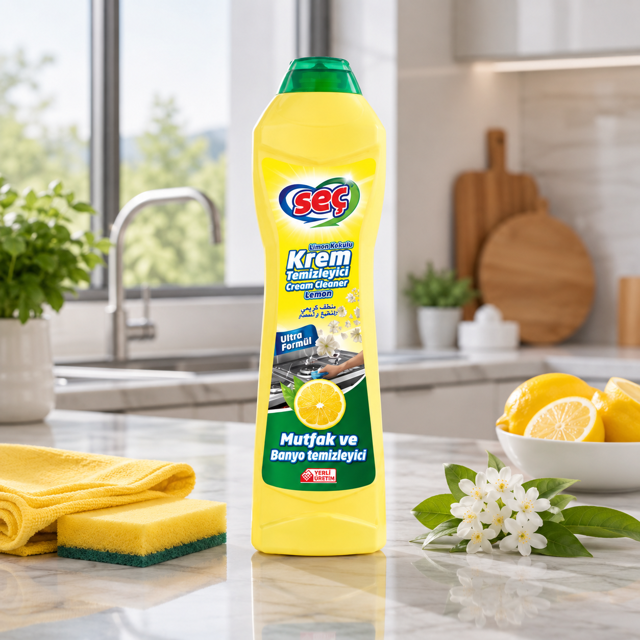 Seç Sıvı Krem (Limonlu) 750 ml 20 Adet
