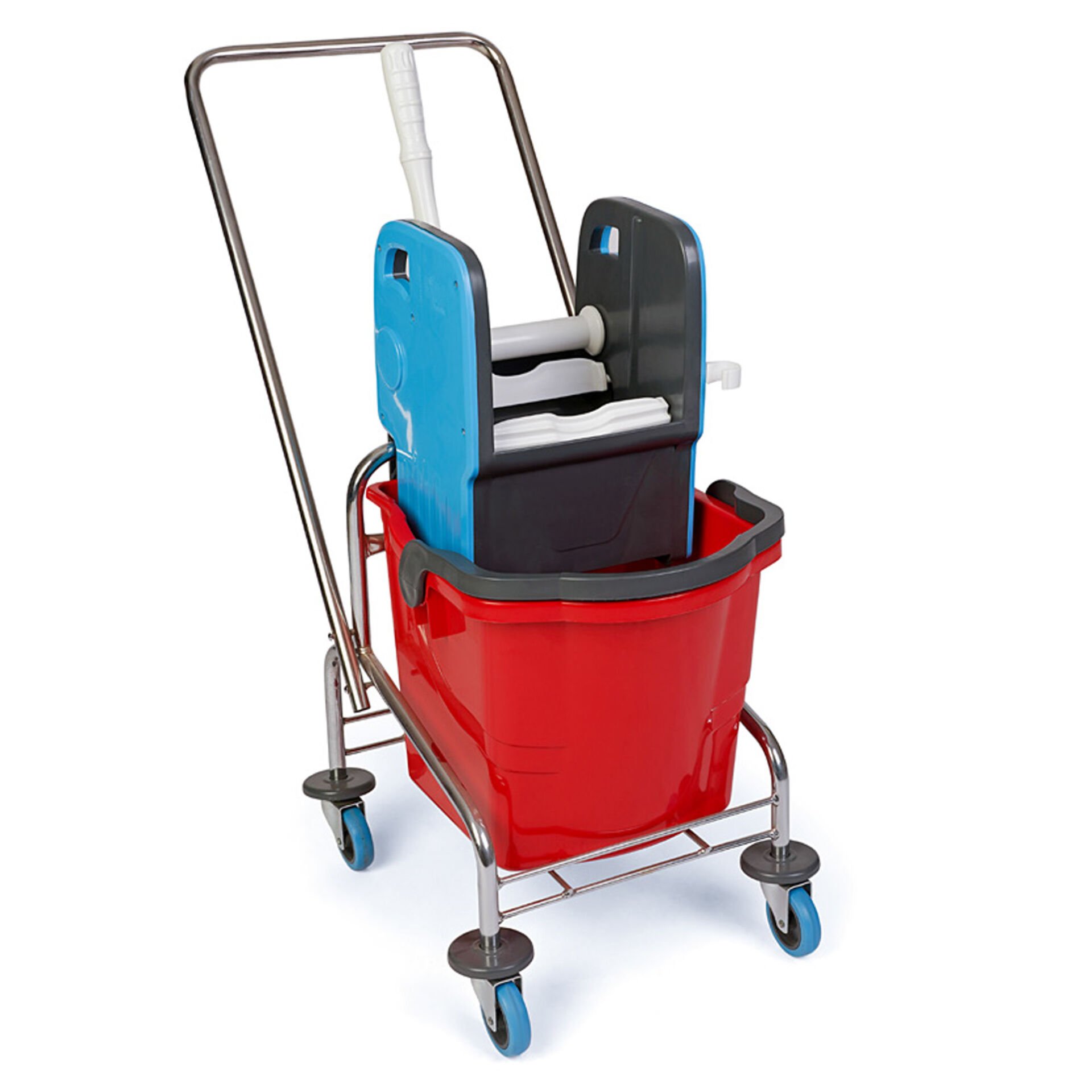 KROM TAŞIYICI, HERKÜL PLASTİK PRES (HPP794), HERKÜL KOVALI (HSK809), SEPETSİZ, BİLYALI METAL TEKERLEKLİ 1x18 lt