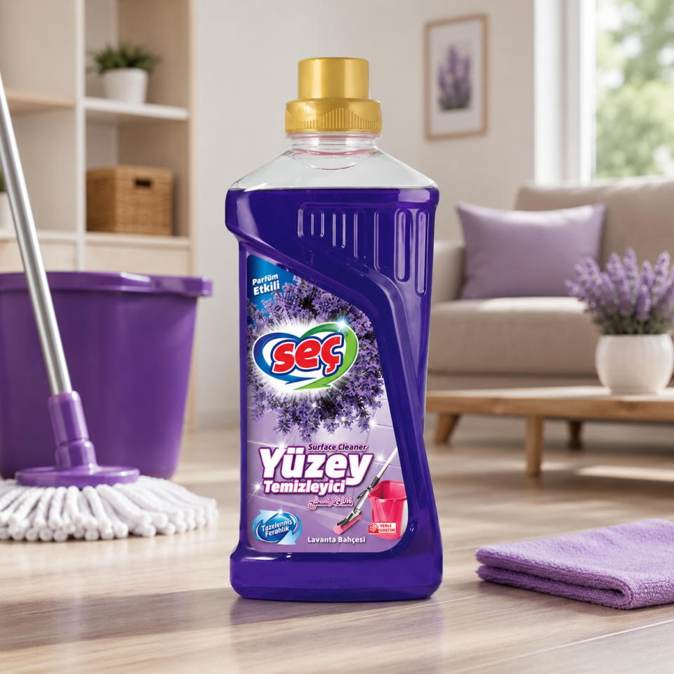 Seç Yüzey Temizleyici Lavanta 1 Kg 12 Adet