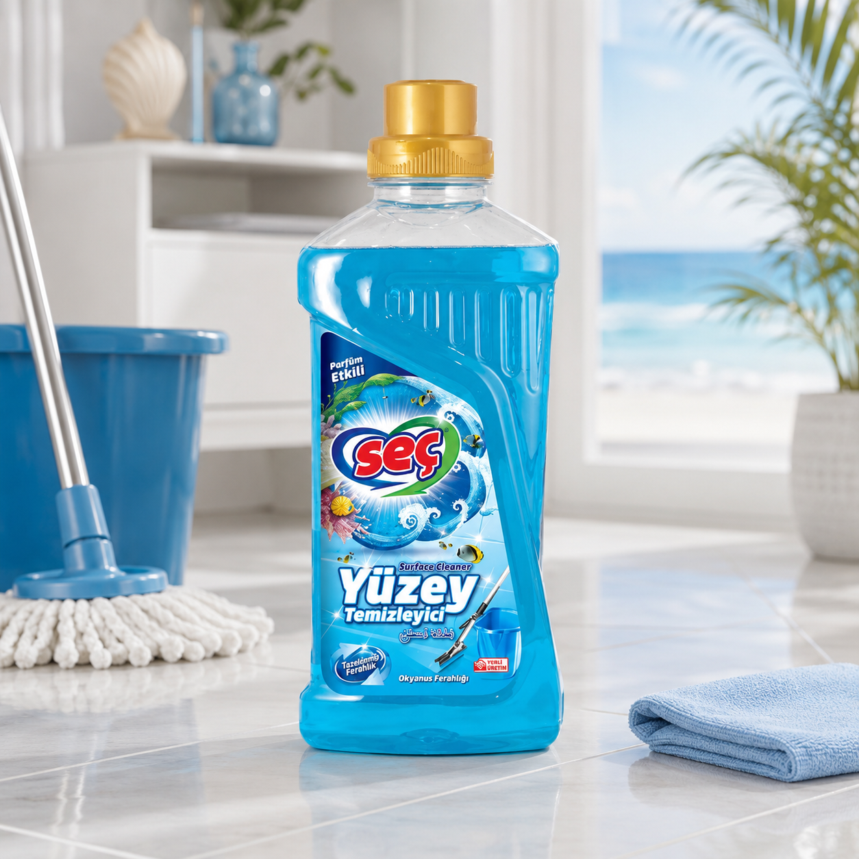 Seç Yüzey Temizleyici Okyanus 1 Kg 12 Adet
