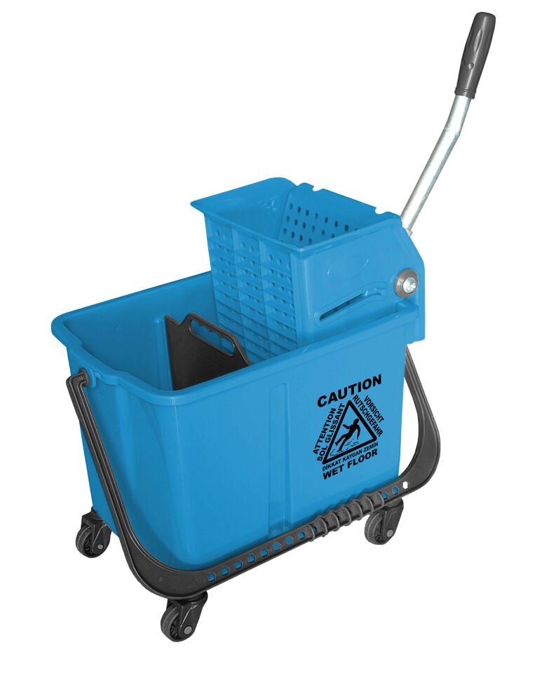 Beta Plastik Set , Karizma Plastik Pres , Plastik Tekerlekli (Ø50Mm) 20 Lt