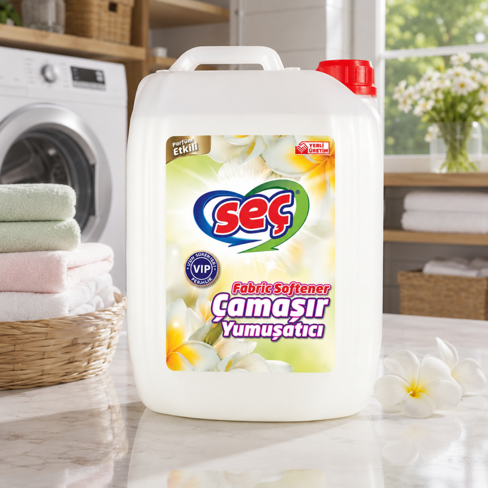 Seç Çamaşır Yumuşatıcı Beyaz 3.5Kg 4 Adet