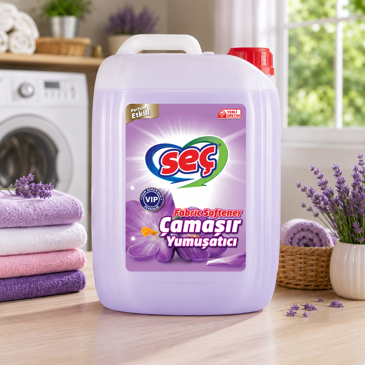 Seç Çamaşır Yumuşatıcı Mor 3.5Kg 6 Adet