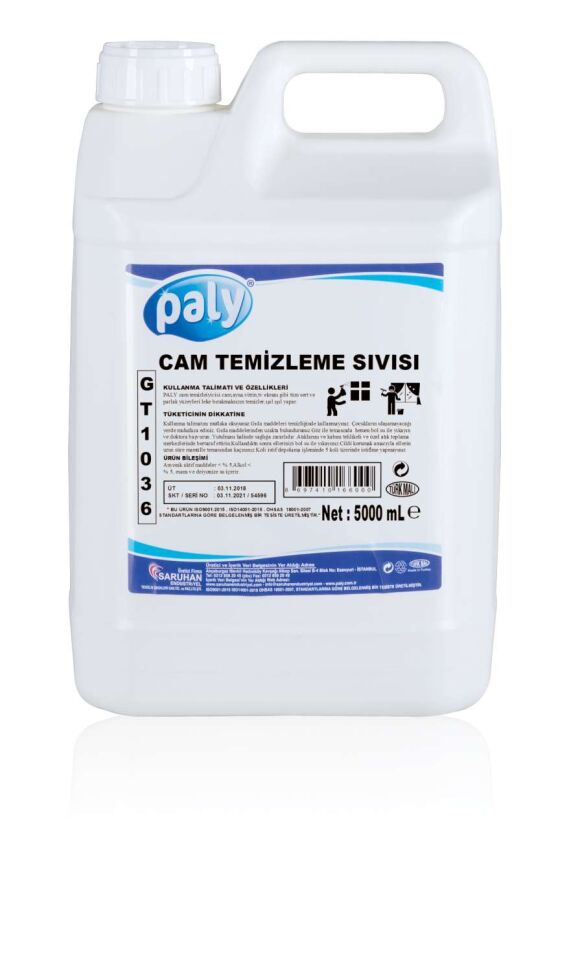 Paly Cam Temizleme Sıvısı Gt1036 (5 Kg)