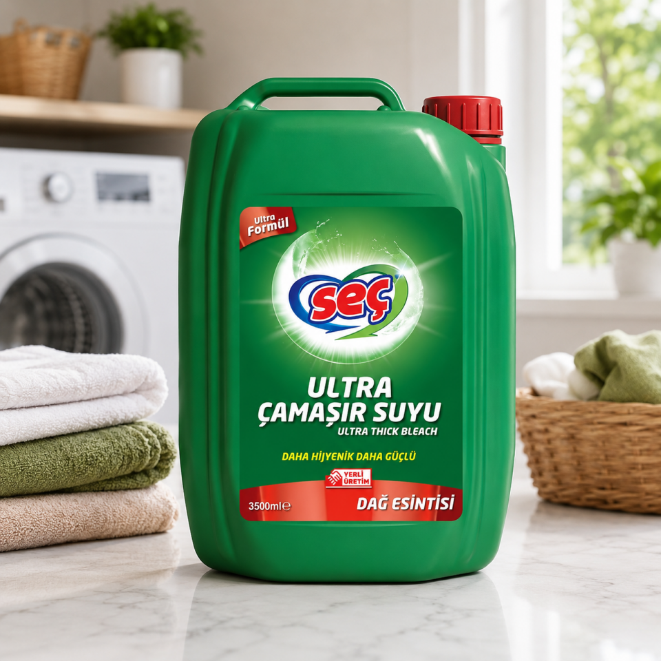 Seç Ultra Çamaşır Suyu 3.5Kg 6 Adet