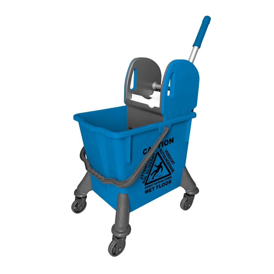 Spıder Plastık Set , Mimoza Plastik Pres, Plastik Tekerli (Ø75Mm) 32 Lt