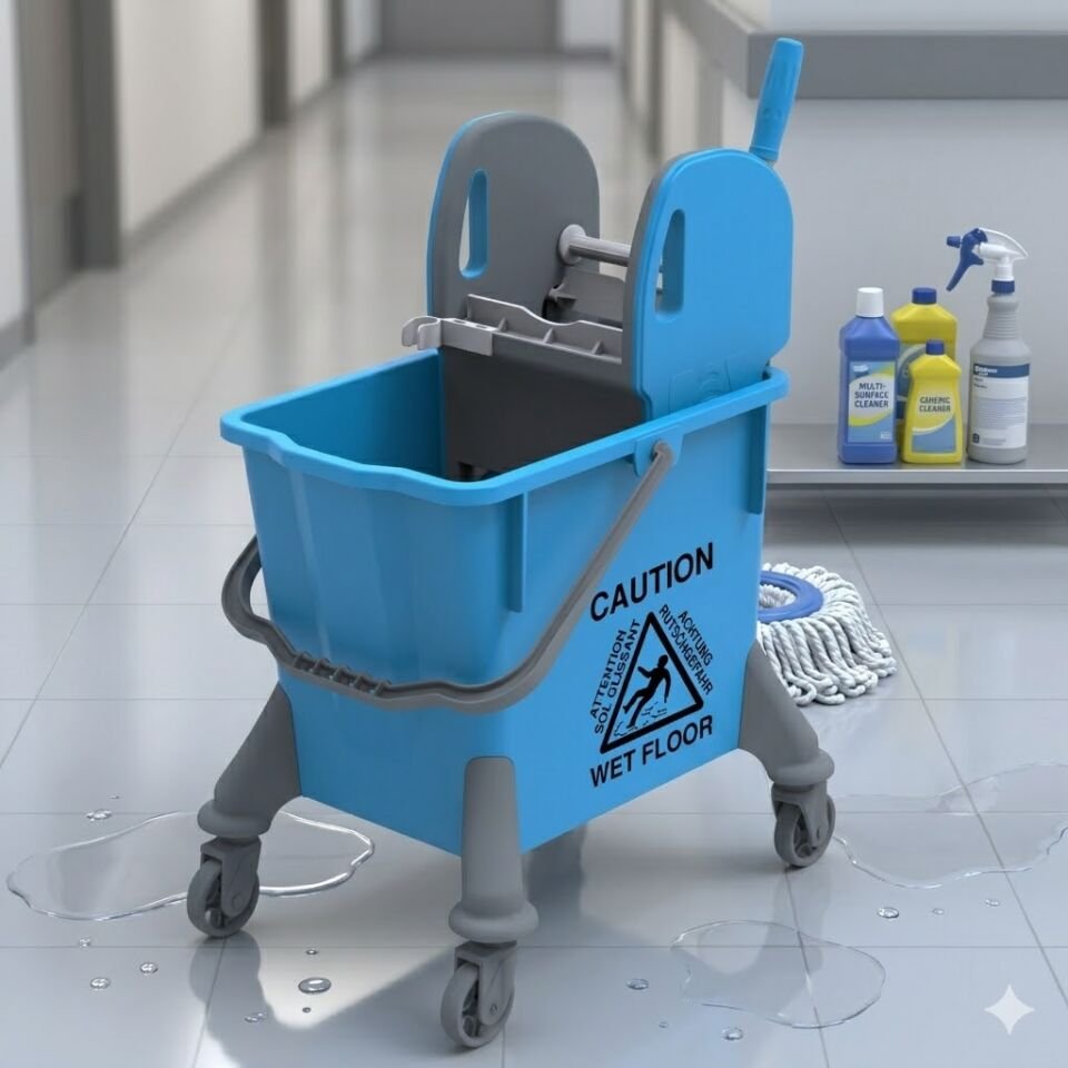 Spıder Plastık Set , Mimoza Plastik Pres, Plastik Tekerli (Ø75Mm) 32 Lt