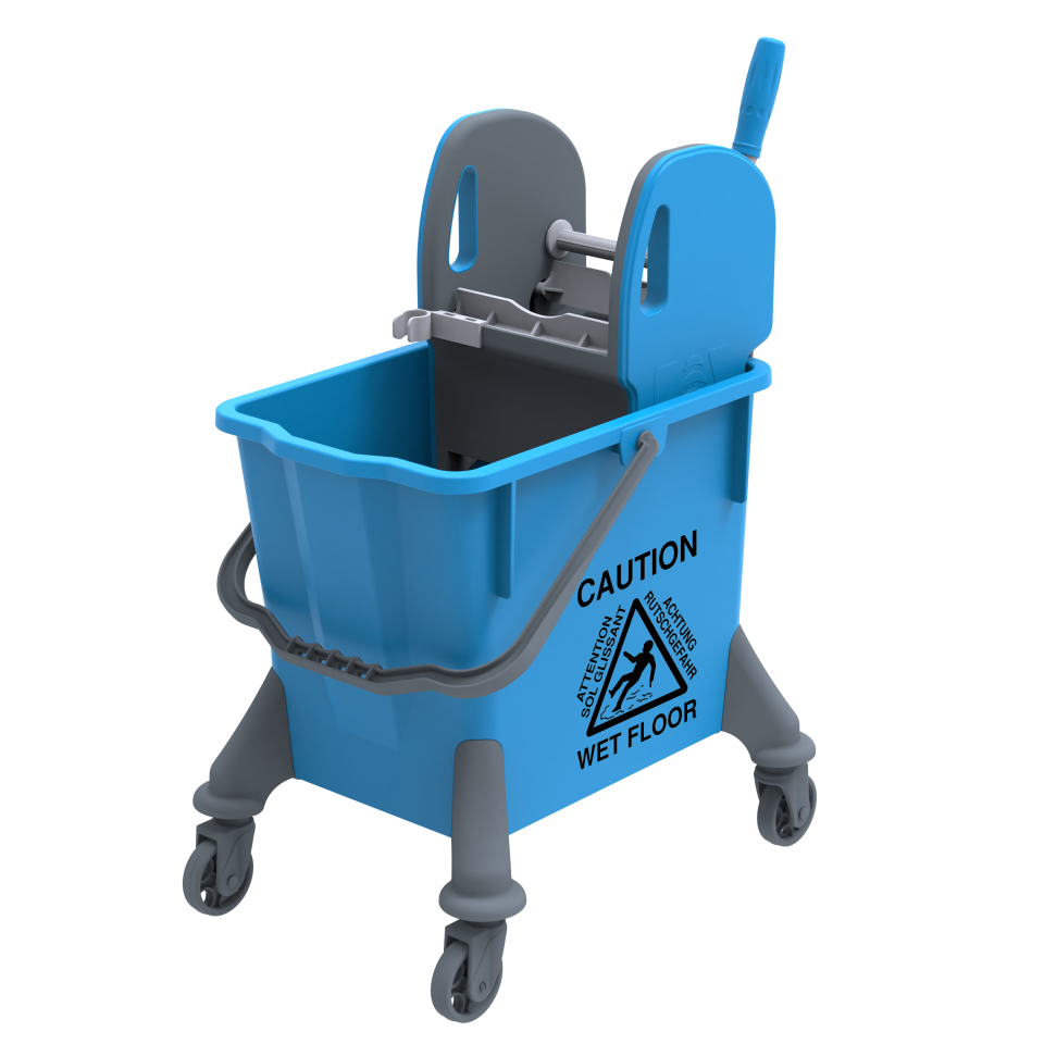 Spıder Plastık Set , Mimoza Plastik Pres, Plastik Tekerli (Ø75Mm) 32 Lt