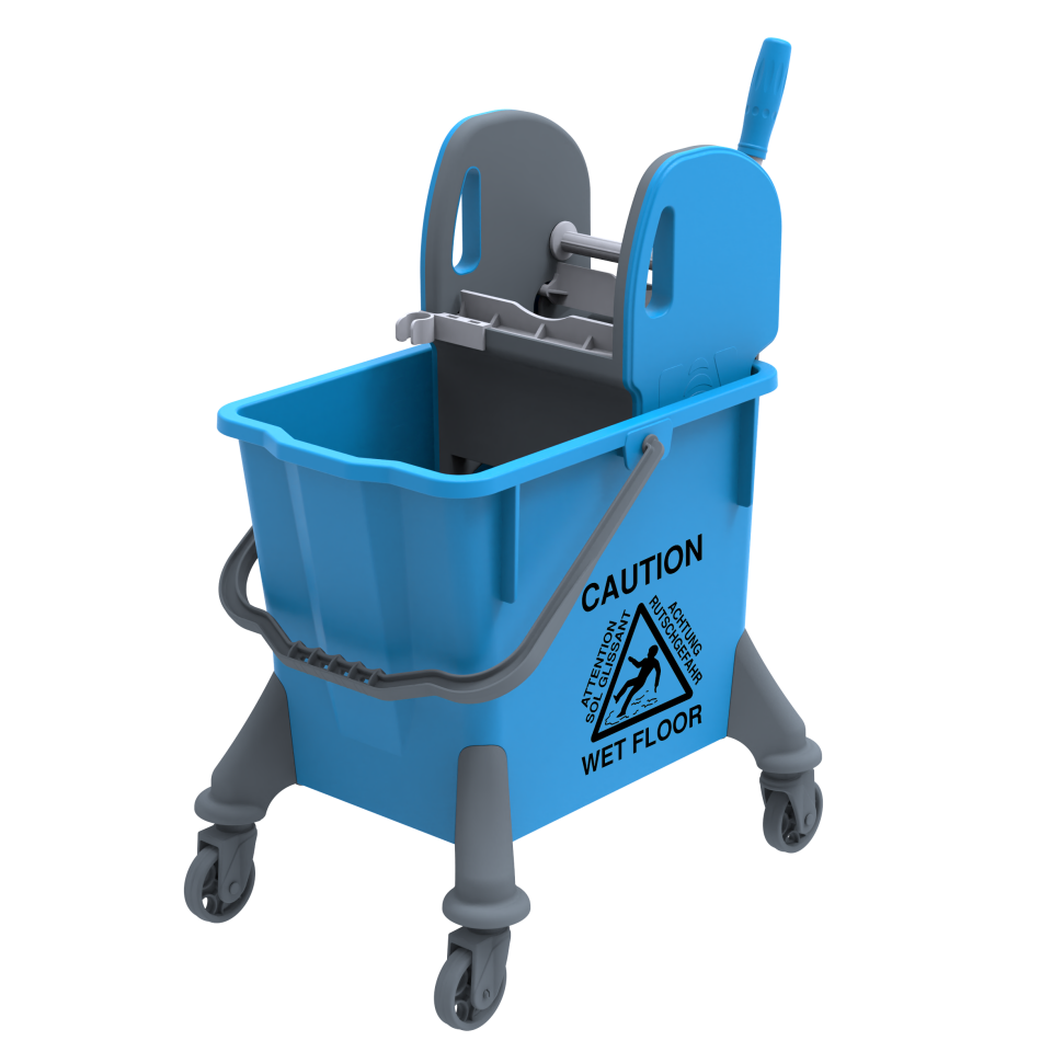 Spıder Plastık Set , Mimoza Plastik Pres, Plastik Tekerli (Ø75Mm) 32 Lt