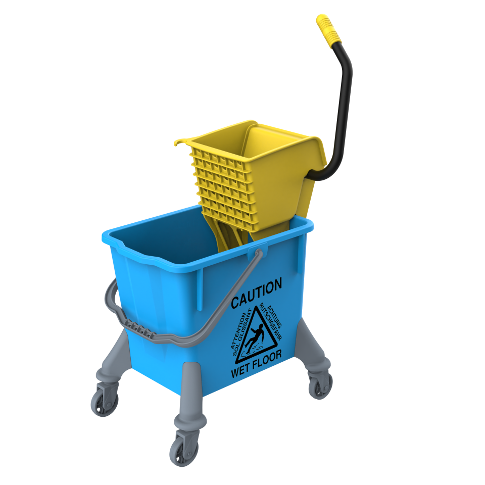 SPIDER PLASTIK SET , ENJOY PLASTİK PRESLİ (UTP792), PLASTİK TEKERLİ (Ø75mm) 32 lt