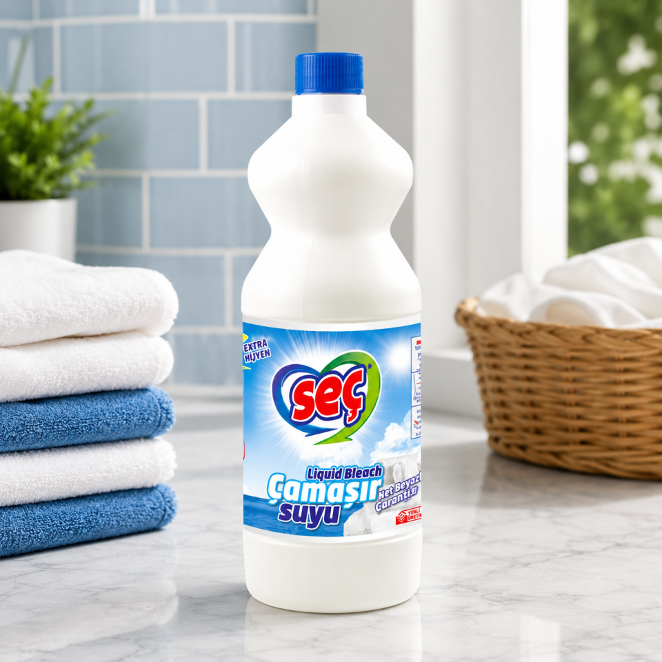 Seç Çamaşır Suyu parfümsüz 4 Kg 4 Adet