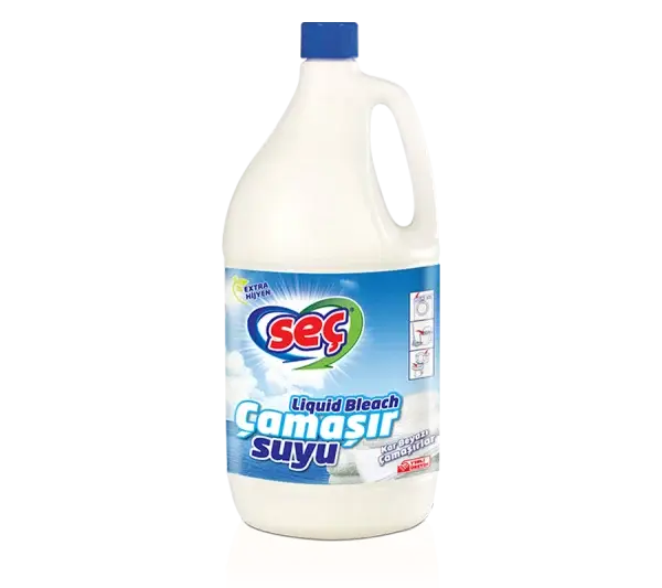 Seç Çamaşır Suyu Parfümsüz 2.5 Kg 6 Adet