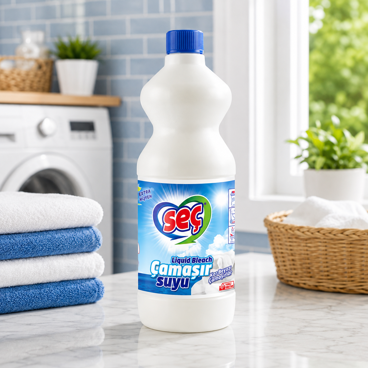 Seç Çamaşır Suyu 1 Lt 18 Adet