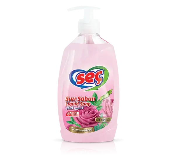 Seç Sıvı El Sabunu Gül Yaprağı 400 ml 12 Adet