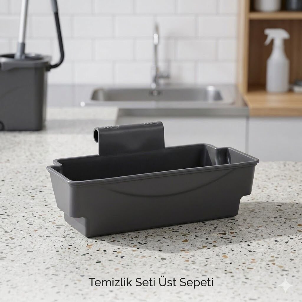 Rındo Temizlik Seti Üst Sepeti