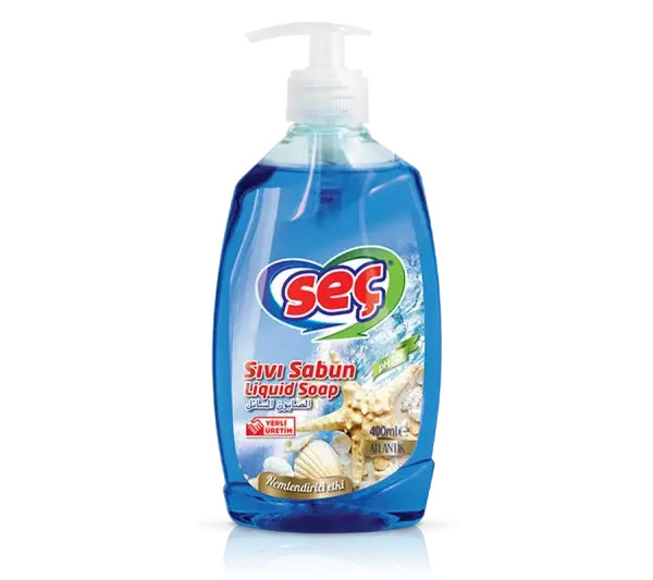 Seç Sıvı El Sabunu Atlantik 400 ml 12 Adet