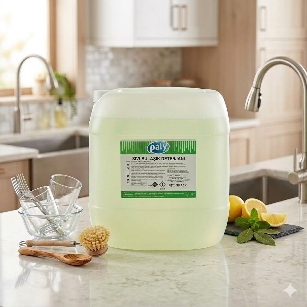 Paly Extra Sıvı Bulaşık Deterjanı Yeşil/Sarı (30 Kg) Mg1001