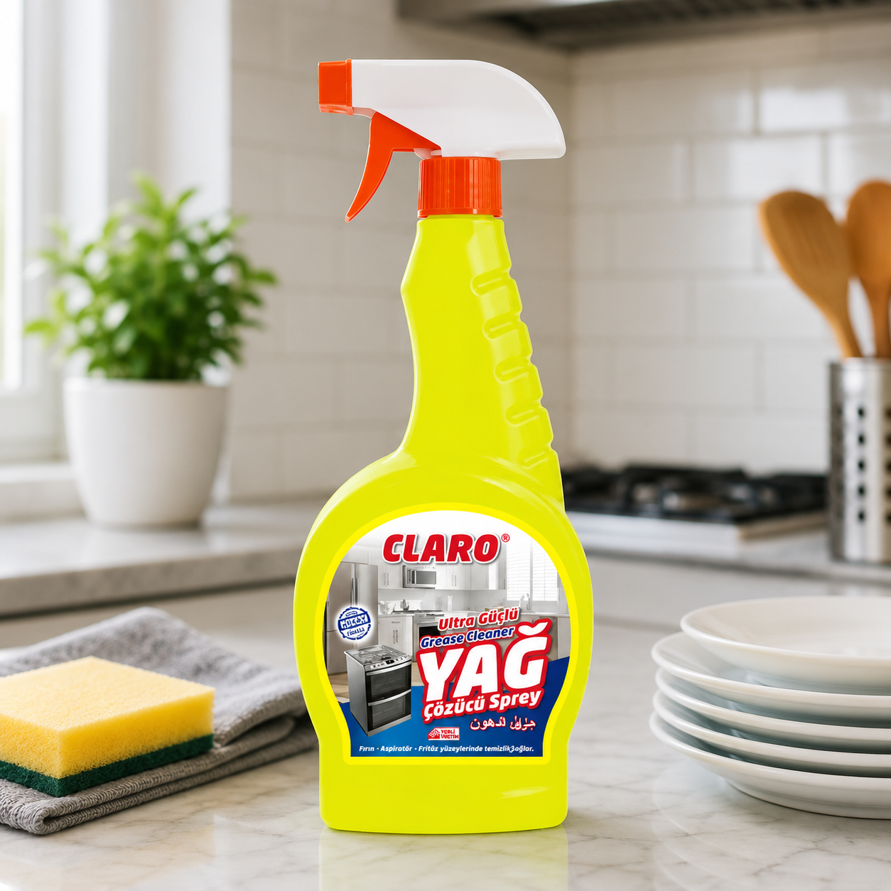 Claro Yağ Çözücü 750 Gr 12 Adet