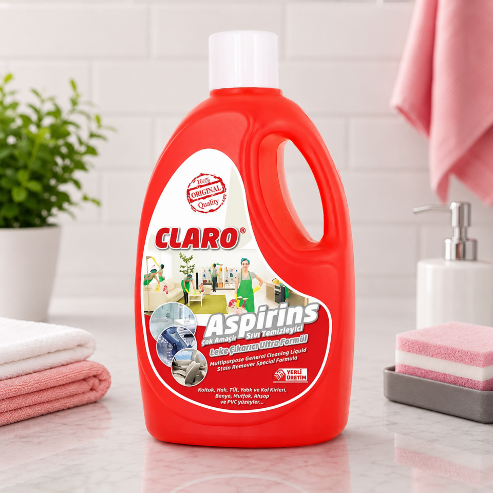 Claro Aspirins Genel Temizleyici Klasik 2.5 Kg 6 Adet