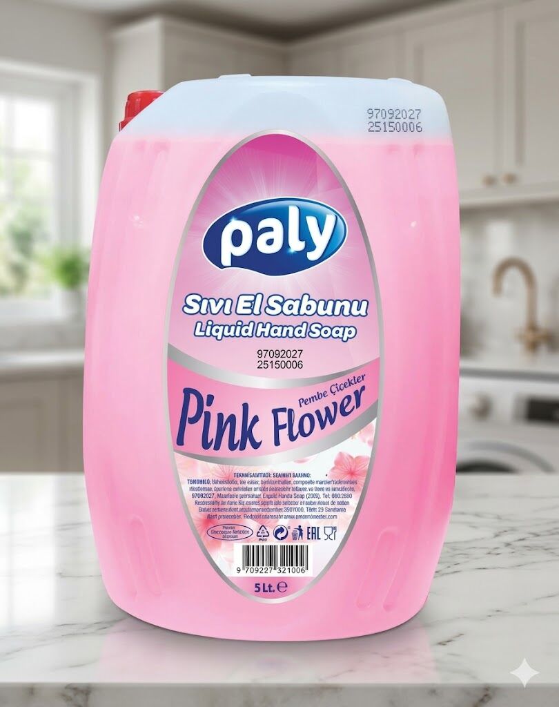 Paly Extra Sıvı El Sabunu Pembe/Mavi/Mor Kb1016 (5 Kg)