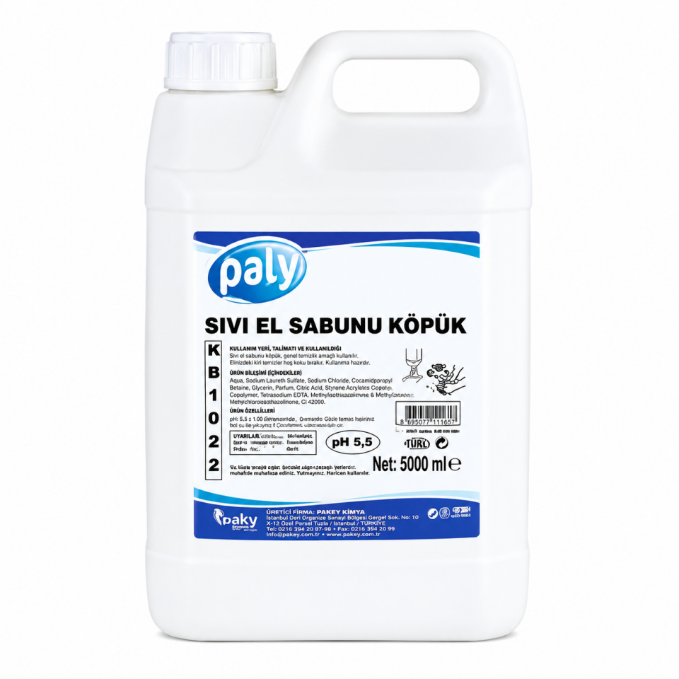 Paly Köpük El Sabunu Kb1022 ( 5 Kg )