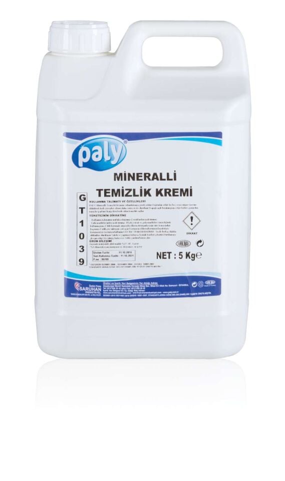 Paly Mineralli Temizlik Kremi Gt1039 (5 Kg)