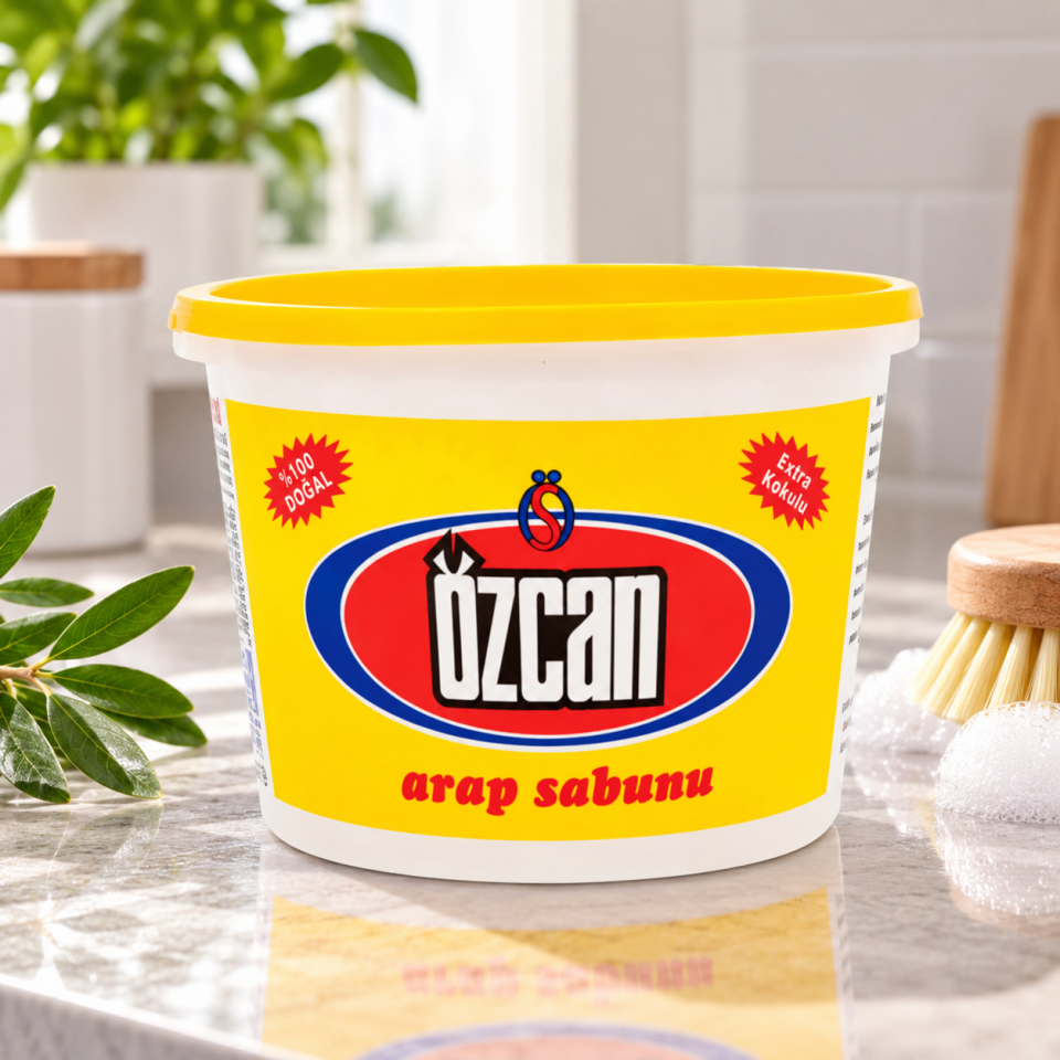Özcan Arap Sabunu Kova 1000 Gr 12 Adet