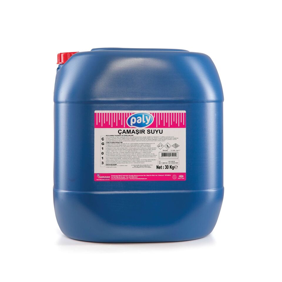 Paly Parfümlü Çamaşır Suyu Matik (30 Kg) Çg1013
