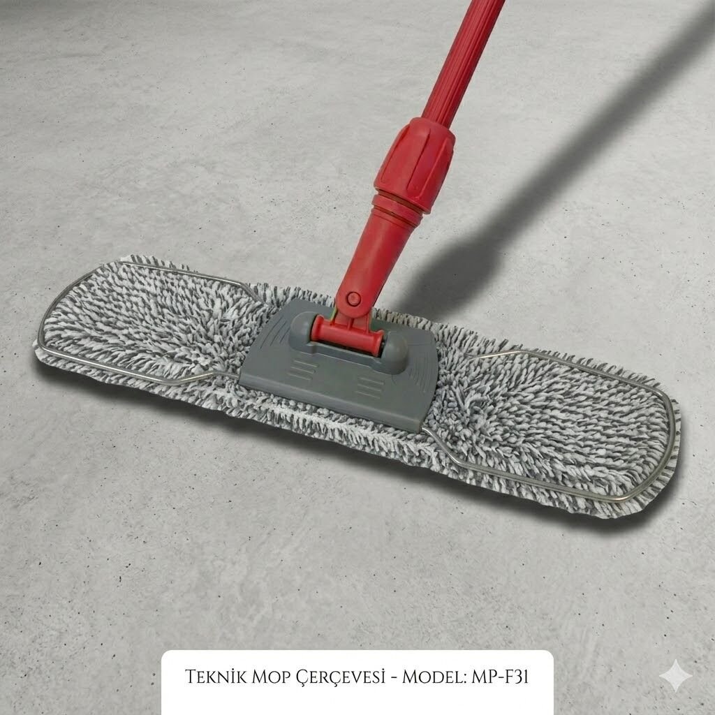 Tetra Telli Mop Aparatı  50 Cm