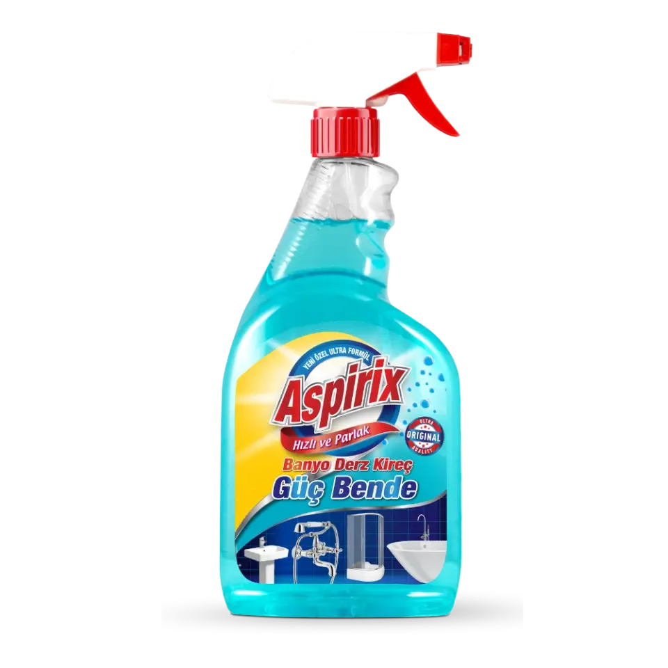 Aspirix Güç Bende Banyo Derz Kireç 750 Ml 12 Adet