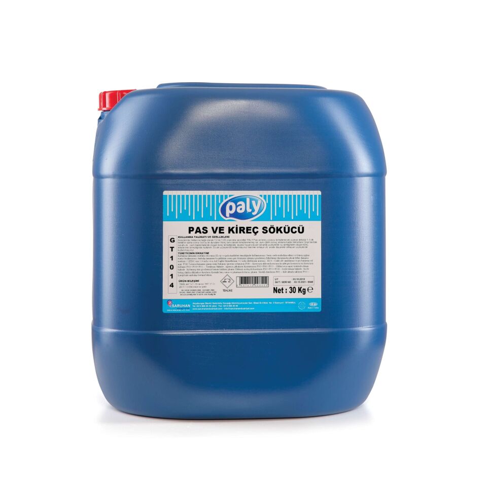 Paly Pas Ve Kireç Sökücü Gt1014 (30 Kg)