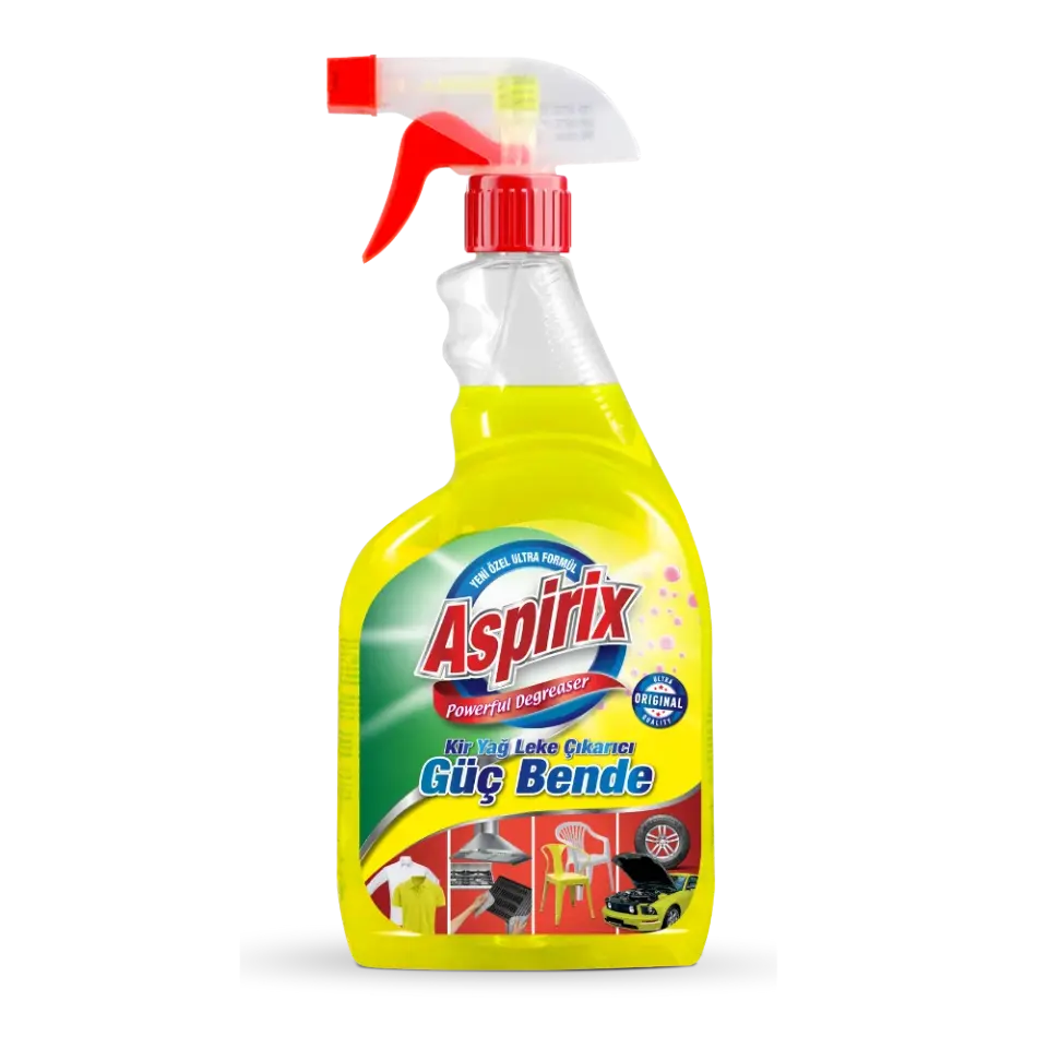 Aspirix Güç Bende Kir Yağ Leke Çıkarıcı 750 Ml 12 Adet