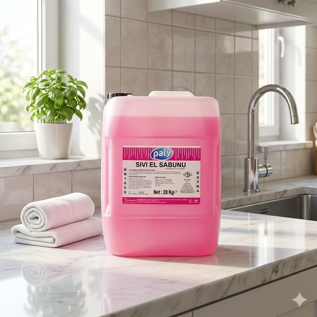 Paly Süper El Sabunu Pembe/Beyaz/Mavi/Kırmızı Kb1009 (20 Kg)