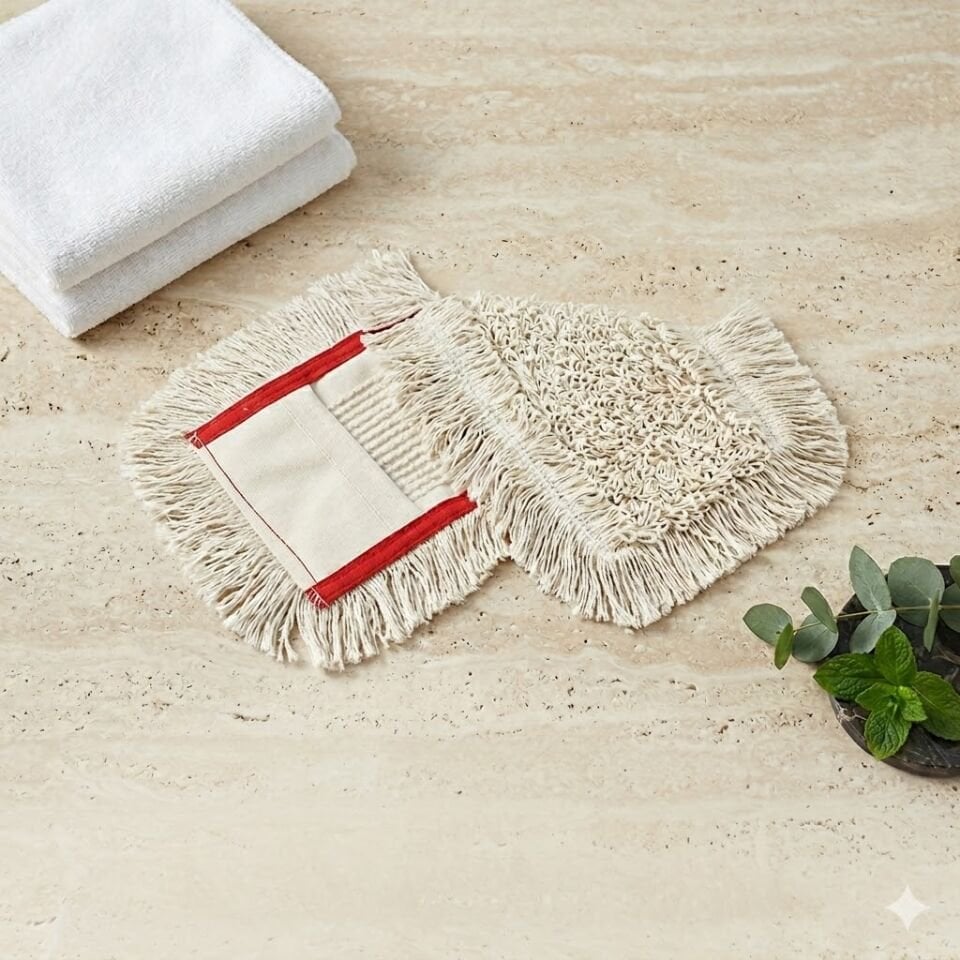 Nemli Mop Yedeği Tafting , Extra 25 Cm