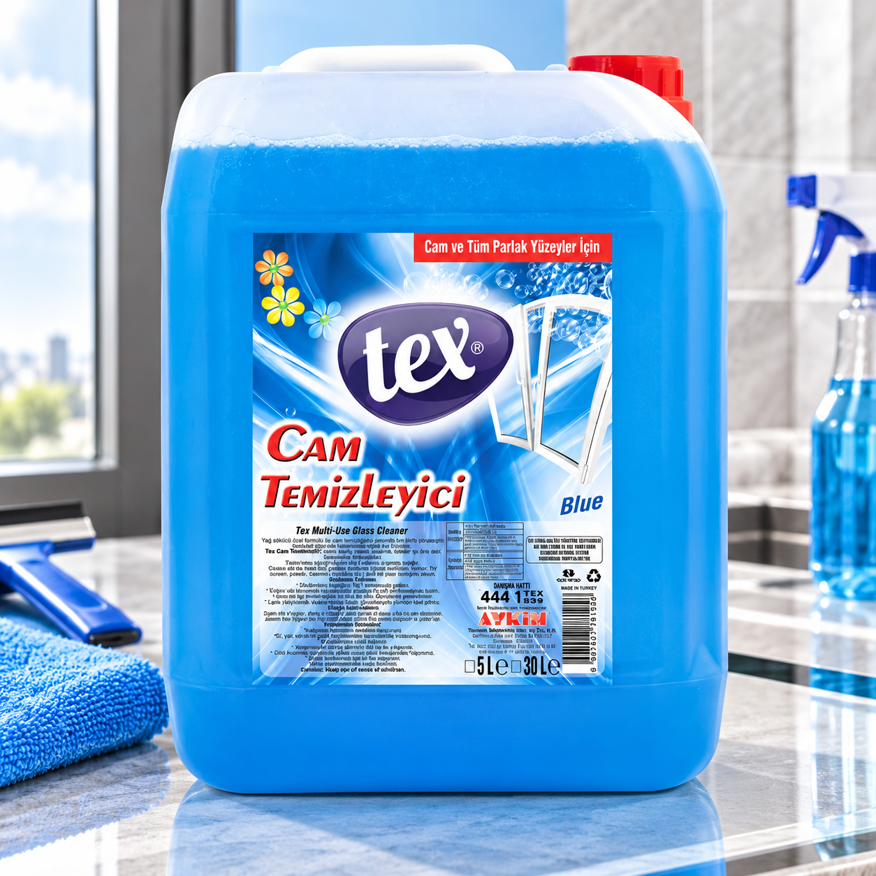 Tex Cam Temizleyici 5 Kg 4 Adet