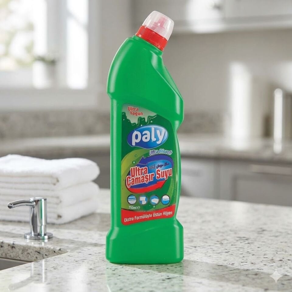Paly Ultra Çamaşır Suyu Yeşil/Beyaz Gt1111 (750 Ml)