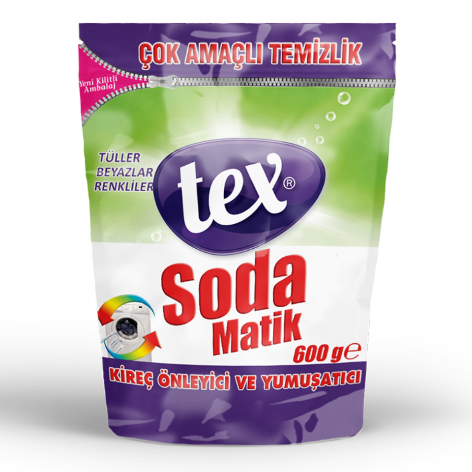 Tex Sodamatik 600 Gr 12 Adet