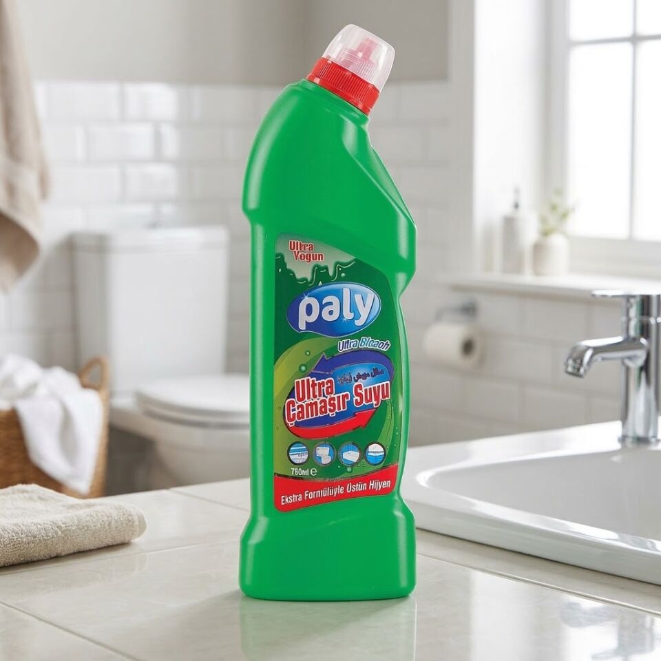 Paly Ultra Çamaşır Suyu Yeşil/Beyaz Gt1111 (750 Ml)