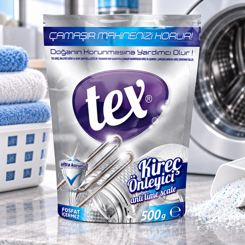 Tex Kireç Çöz Önleyici 500 Gr 12 Adet