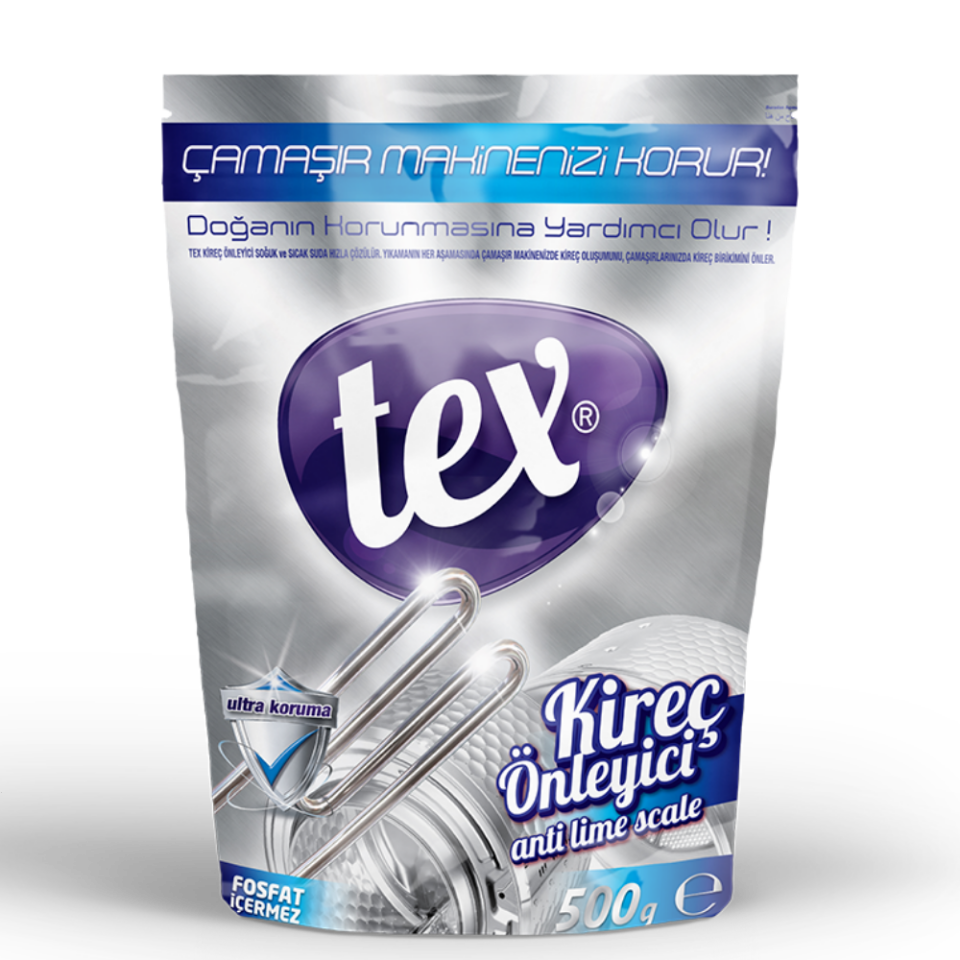 Tex Kireç Çöz Önleyici 500 Gr 12 Adet