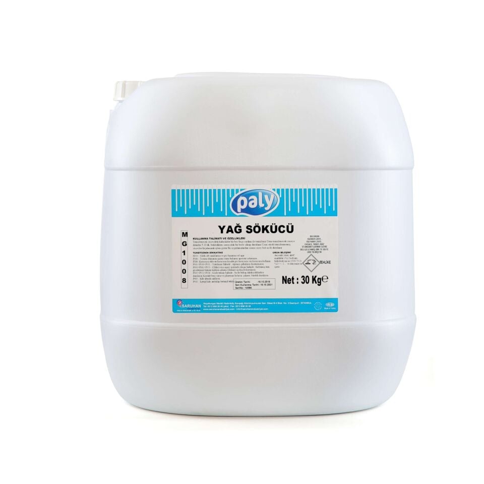 Paly Yağ Sökücü Sıvı Mutfak Mg1008 (30 Kg)