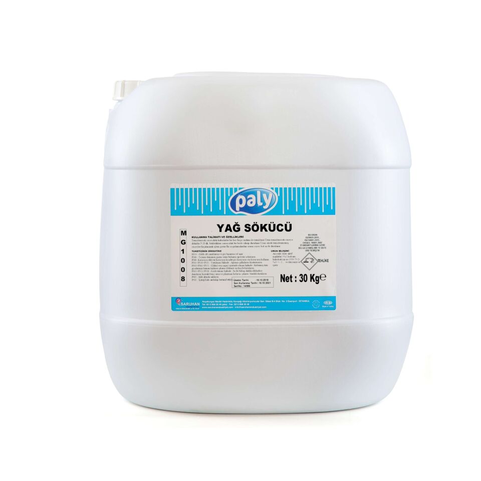 Paly Yağ Sökücü Sıvı Mutfak Mg1008 (30 Kg)