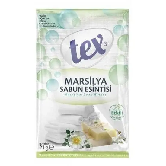Tex Dolap ve Çekmece Kokusu Marsilya Sabunu 21 Gr 24 Adet