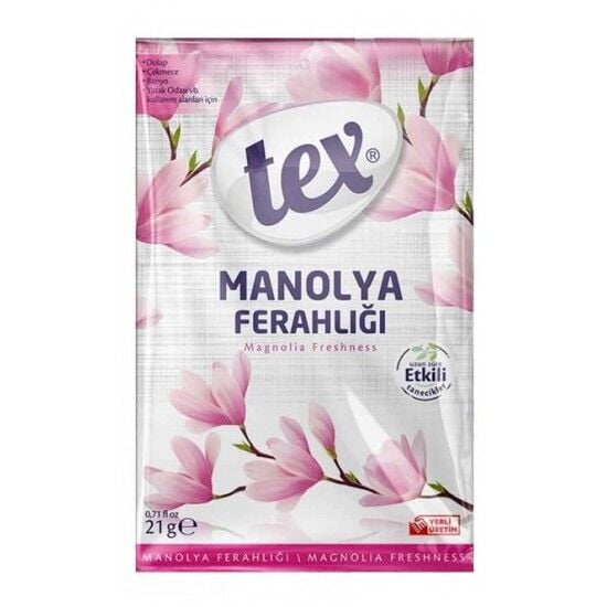 Tex Dolap ve Çekmece Kokusu Manolya Ferahlığı 21 Gr 24 Adet