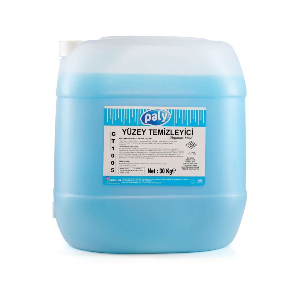 Paly Yoğun Yüzey Temizleyici Mavi/Lavanta Gt1007 (30 Kg)